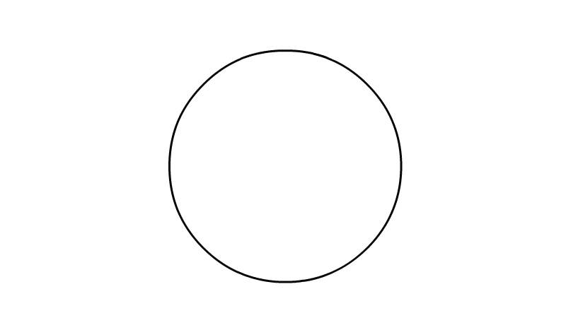 立体圆形怎么画 立体圆形画法
