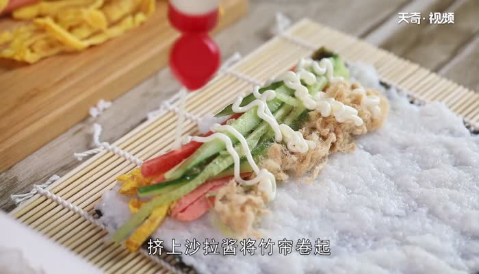 紫菜包饭的做法 寿司的做法