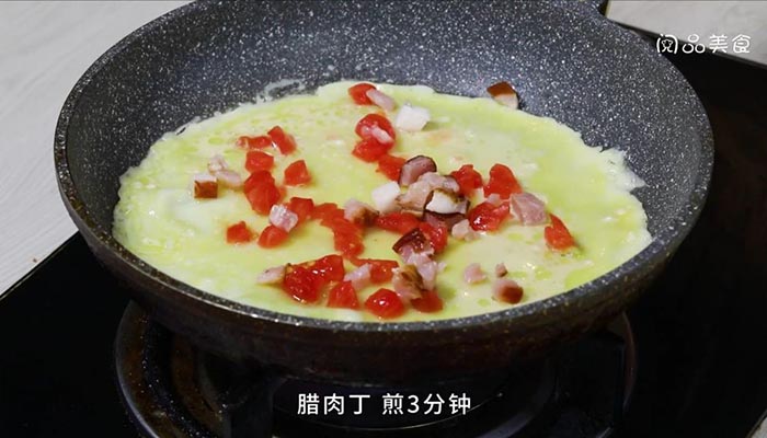 番茄腊肉煎饼如何做 番茄腊肉煎饼