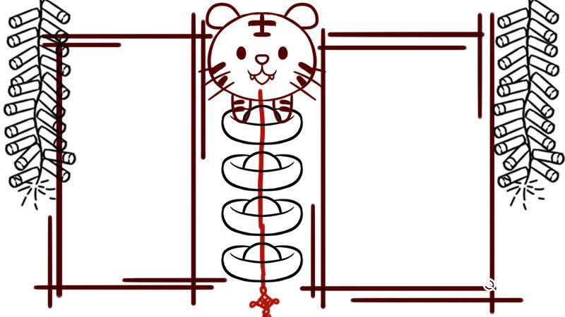 春节手抄报简单又漂亮 春节手抄报