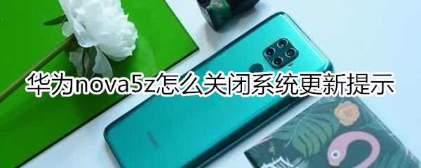 华为nova5z怎么关闭系统更新提示