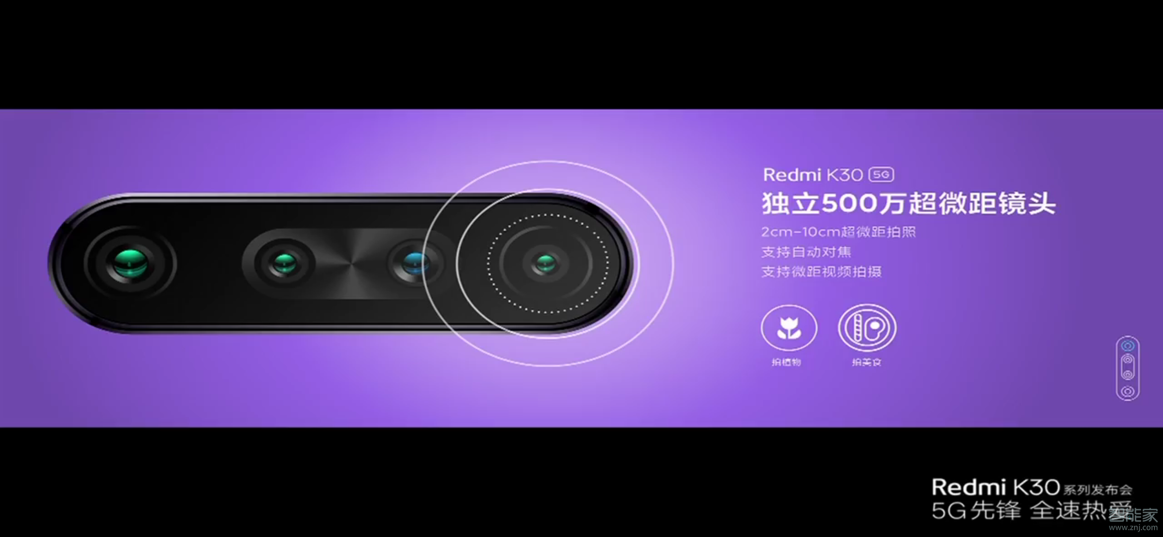 Redmi k30的摄像头配置是怎样的