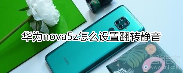 华为nova5z怎么设置翻转静音