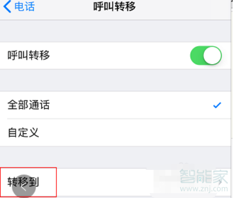 苹果手机呼叫转移怎么设置
