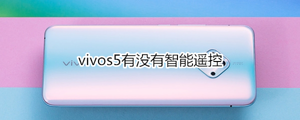 vivos5有没有智能遥控