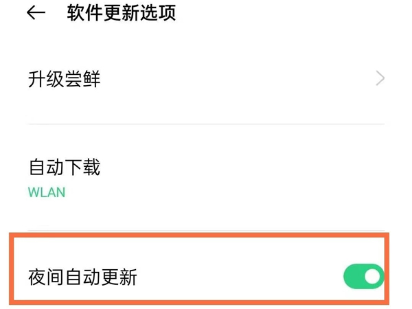 opporeno6怎么关闭自动更新