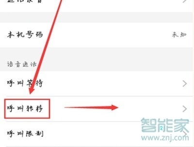 vivoZ3x怎么设置呼叫转移