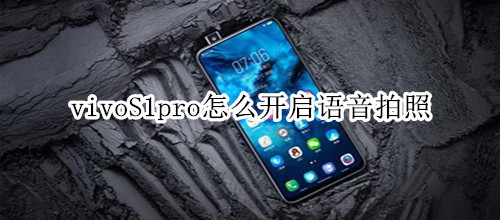 vivoS1pro怎么开启语音拍照