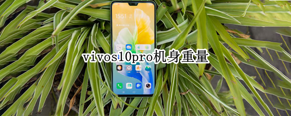 vivos10pro机身重量