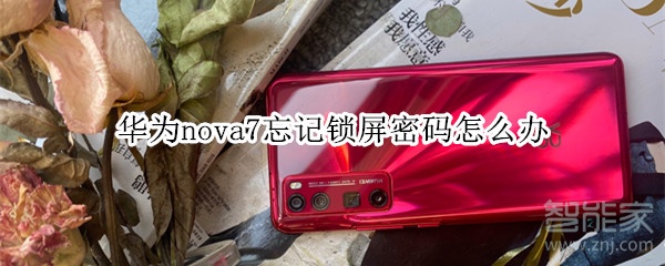 华为nova7忘记锁屏密码怎么办