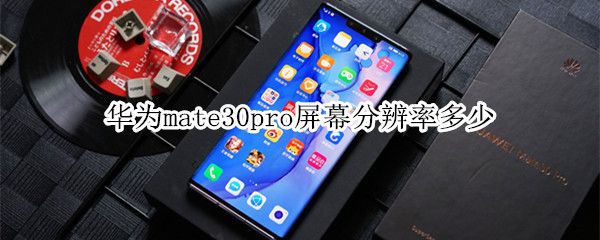 华为mate30pro屏幕分辨率多少