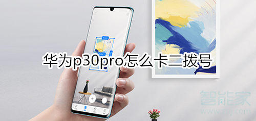 华为p30pro怎么卡二拨号