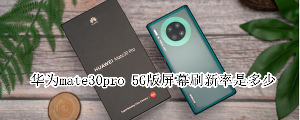 华为mate30pro 5G版屏幕刷新率是多少