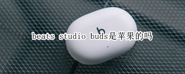 beats studio buds是苹果的吗