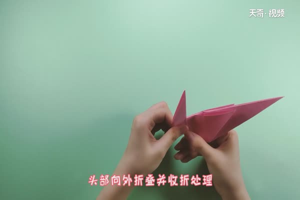 山鸡的折法 山鸡怎么折好看