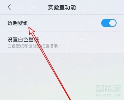 小米9透明壁纸怎么关闭