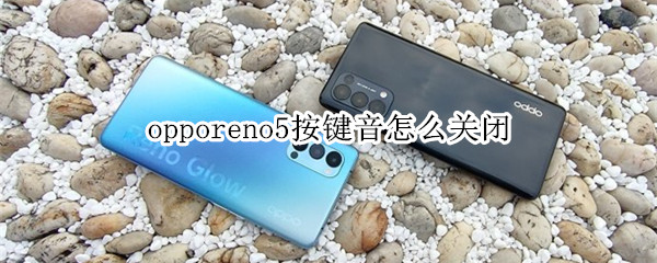 opporeno5按键音怎么关闭