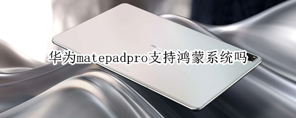 华为matepadpro支持鸿蒙系统吗