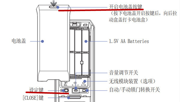 三星指纹锁怎么设置指纹