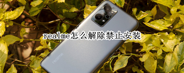 realme怎么解除禁止安装（realme怎么强制安装软件）