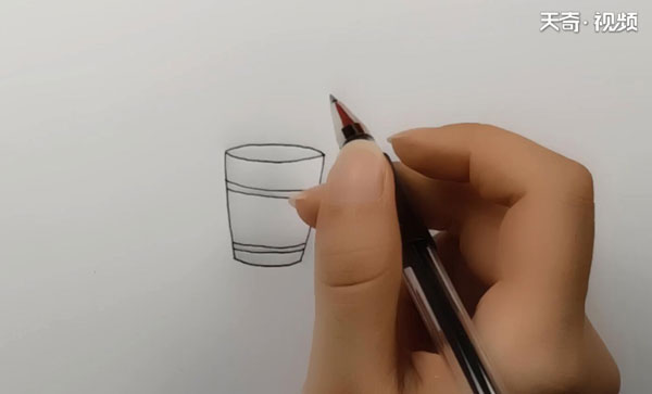 水杯简笔画