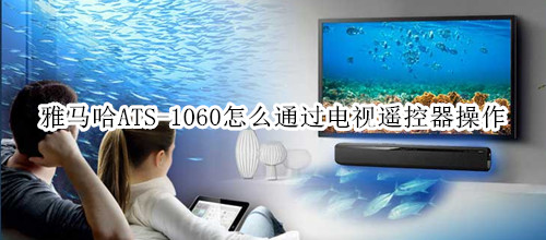 雅马哈ATS-1060回音壁音箱怎么通过电视遥控器操作