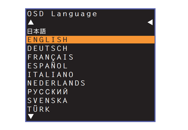雅马哈YSP-1600回音壁音箱怎么选择菜单显示的语言
