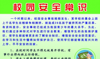 如何加强校园安全 学校应该做什么