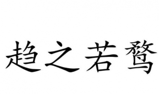 趋之若鹜是什么意思 一起来积累成语