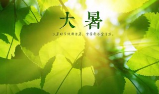 大暑天怎么解暑 大暑天如何解暑