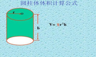 告诉圆柱底面积如何求体积 知道圆柱的底面积怎么求体积