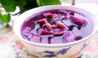 紫薯红豆粥如何做（紫薯红豆粥做法）