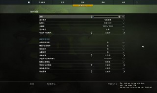 csgo画质设置（csgo画质设置提高fps）