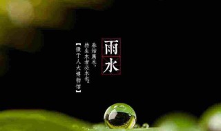 2021年是几月几号是雨水（2021年是几月几号是雨水季节）