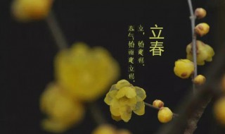 立春节气的讲究和禁忌（立春节气有什么禁忌）