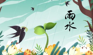 雨水节气的谚语有哪些 雨水节气的谚语有哪些呢