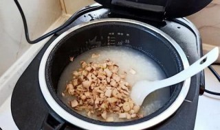 电饭锅煮稀饭 电饭锅稀饭放多少水