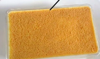 黄金海绵方块蛋糕怎么做 蛋黄海绵蛋糕