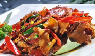 百灵菇炒猪肉卷怎么做 百叶卷肉怎么做好吃窍门