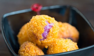 紫薯奶酪球怎么做（紫薯奶酪球怎么做好吃）
