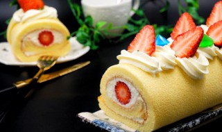 彩绘草莓蛋糕卷怎么做 彩绘蛋糕卷的做法