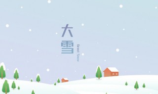 大雪是第几个节气（大雪是第几个节气中的第几个节气）