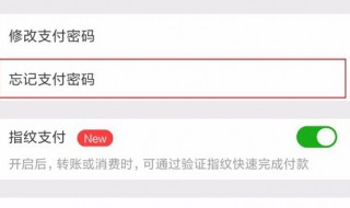 微信支付密码怎么改（微信支付密码怎么改成人脸识别）