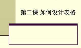 PPT中怎么做非基础表格 怎么样在ppt中做表格