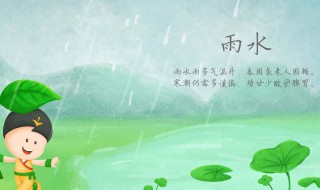 2020雨水气节结婚好吗（雨水节气领证）