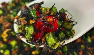 四季豆炒榄菜肉末(四季豆榄菜肉末的做法)