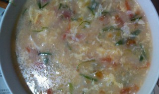 葱油疙瘩汤的做法 葱花疙瘩汤的家常做法