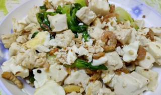 虾仁海米豆腐（海虾仁豆腐的做法）