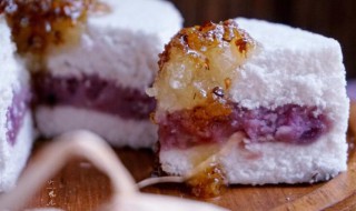 桂花紫薯糕的做法 桂花紫薯羹的做法