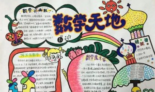 数学手抄报内容（数学手抄报内容四年级下册）